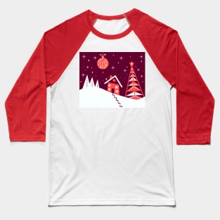 Winter Season Christmas Holiday Mood Baseball T-Shirt